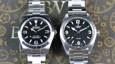 rolex explorer vs tudor ranger